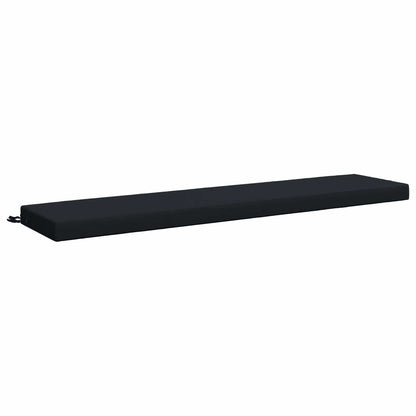 vidaXL Bench Cushion SOEST 100% Polyester Dark Blue 200 x 40 x 8 cm