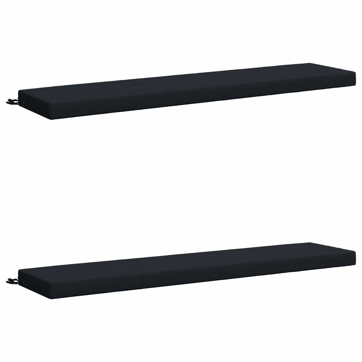 vidaXL 2-Piece Bench Cushions SOEST 2 pcs 100% Polyester Dark Blue
