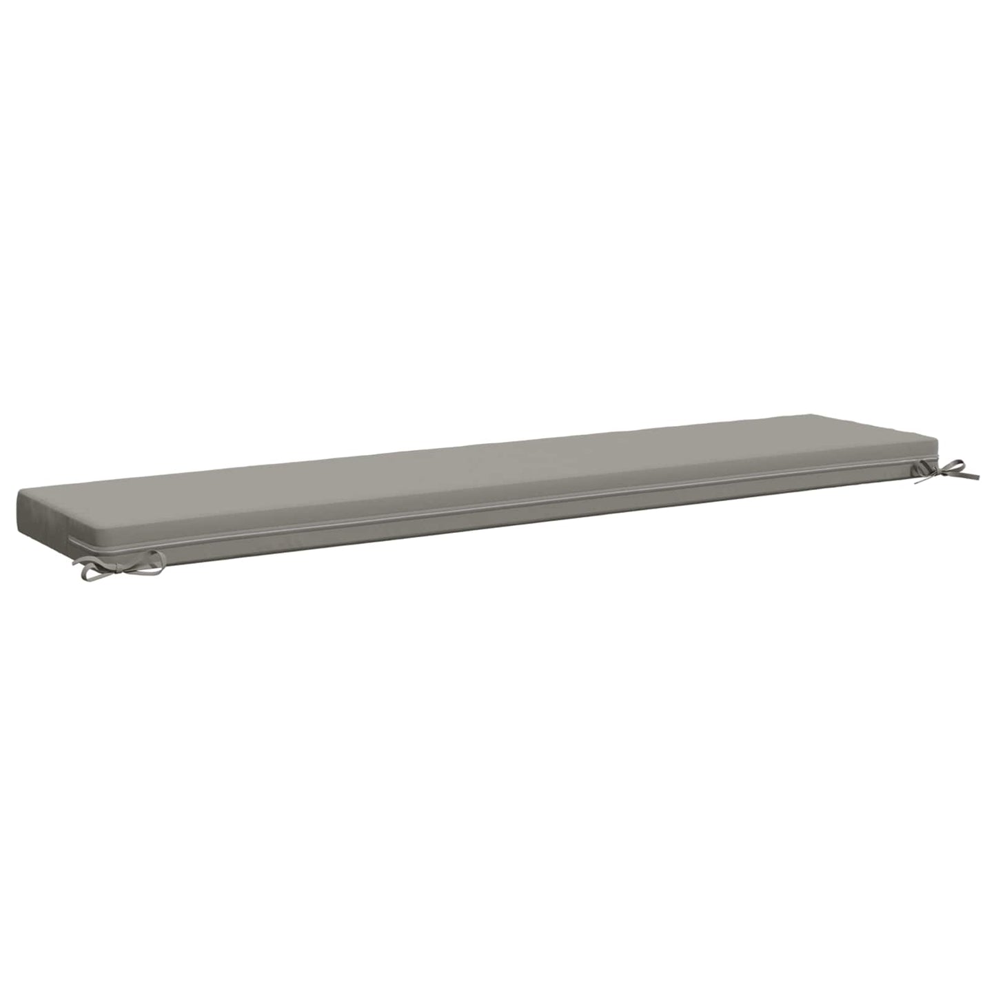 vidaXL 2-Piece Bench Cushions SOEST 2 pcs 100% Polyester Grey