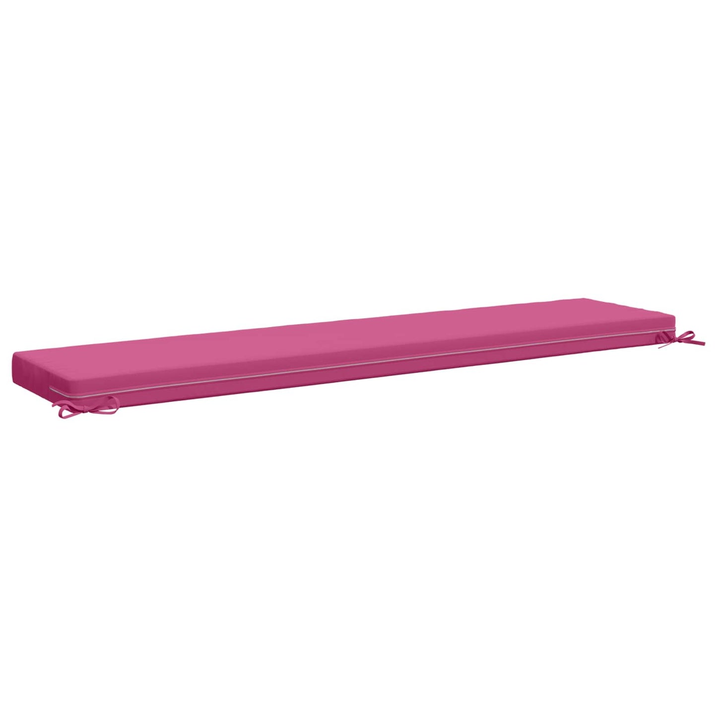 vidaXL Bench Cushion SOEST 100% Polyester Pink 200 x 40 x 8 cm