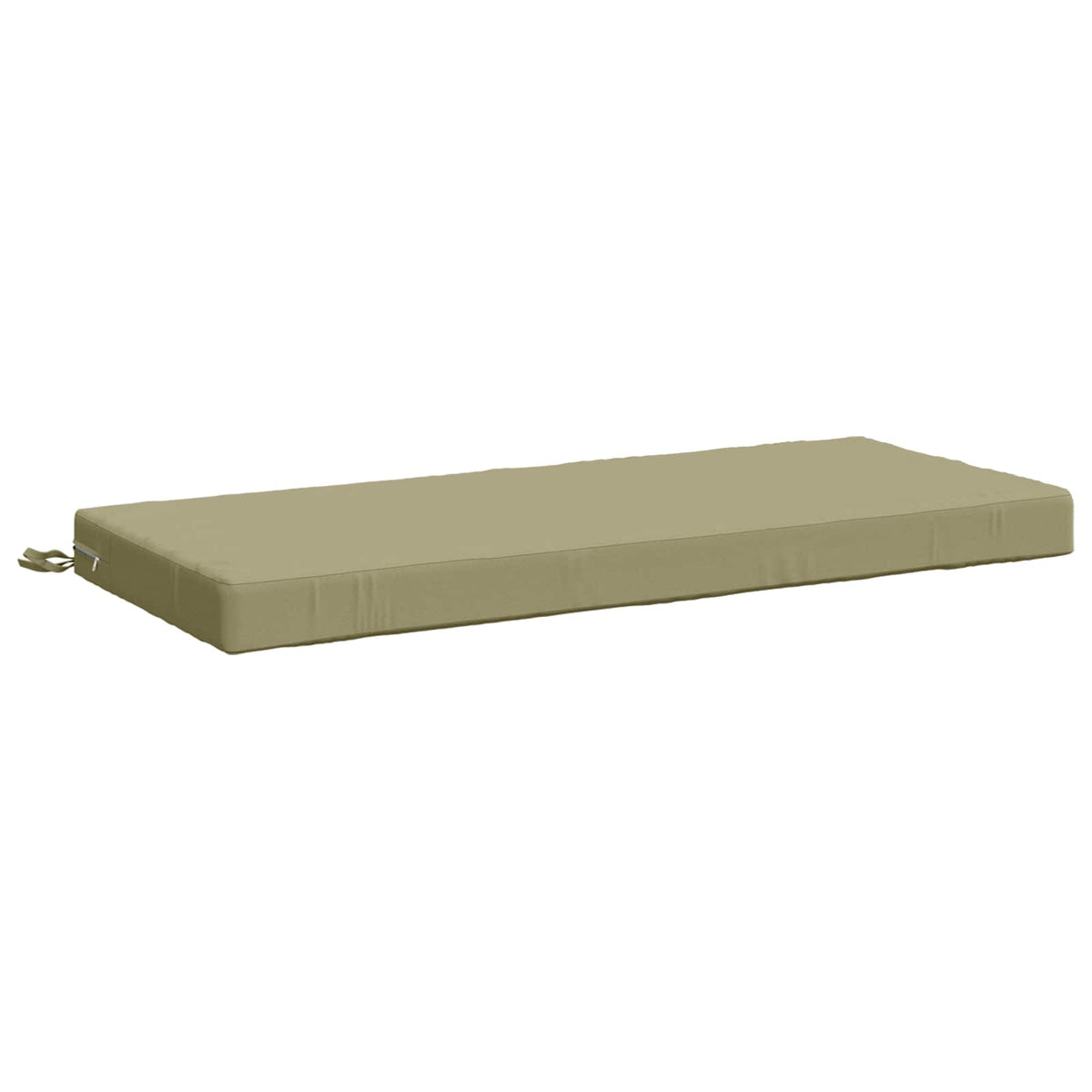 vidaXL 2-Piece Bench Cushions SOEST 2 pcs 100% Polyester Light Green