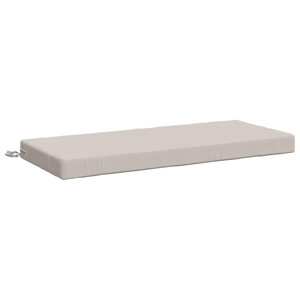 vidaXL 2-Piece Bench Cushions SOEST 2 pcs 100% Polyester White
