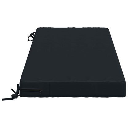vidaXL Bench Cushion SOEST 100% Polyester Dark Blue 110 x 50 x 8 cm