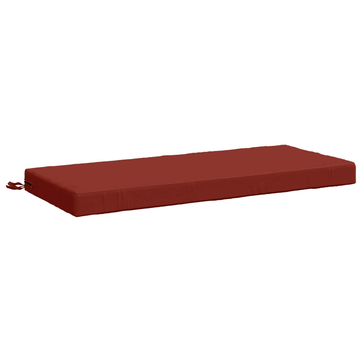 vidaXL Bench Cushion SOEST 100% Polyester Red 110 x 50 x 8 cm