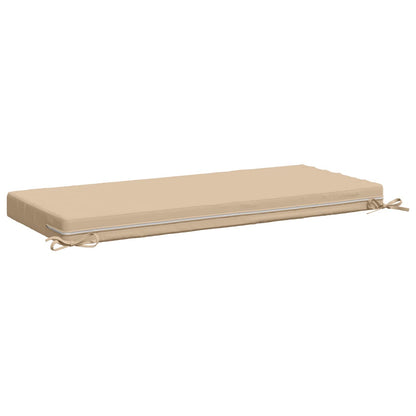 vidaXL 2-Piece Bench Cushions SOEST 2 pcs 100% Polyester Cream
