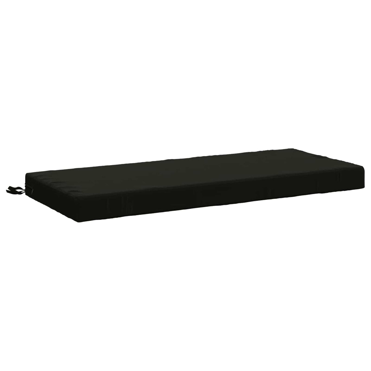 vidaXL 2-Piece Bench Cushions SOEST 2 pcs 100% Polyester Black