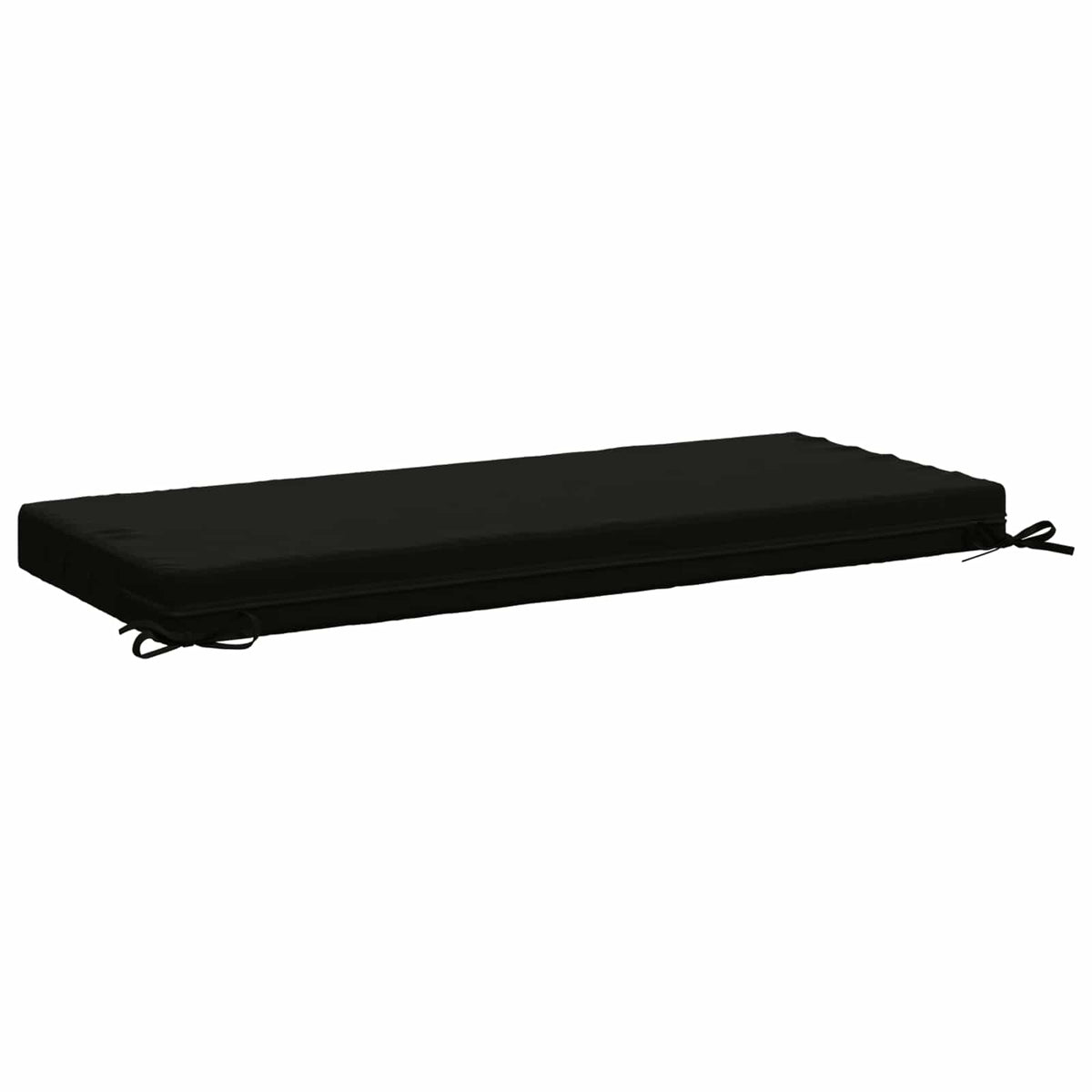 vidaXL 2-Piece Bench Cushions SOEST 2 pcs 100% Polyester Black