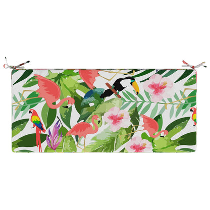 vidaXL Bench Cushion SOEST 100% Polyester Multicolour 110 x 50 x 8 cm