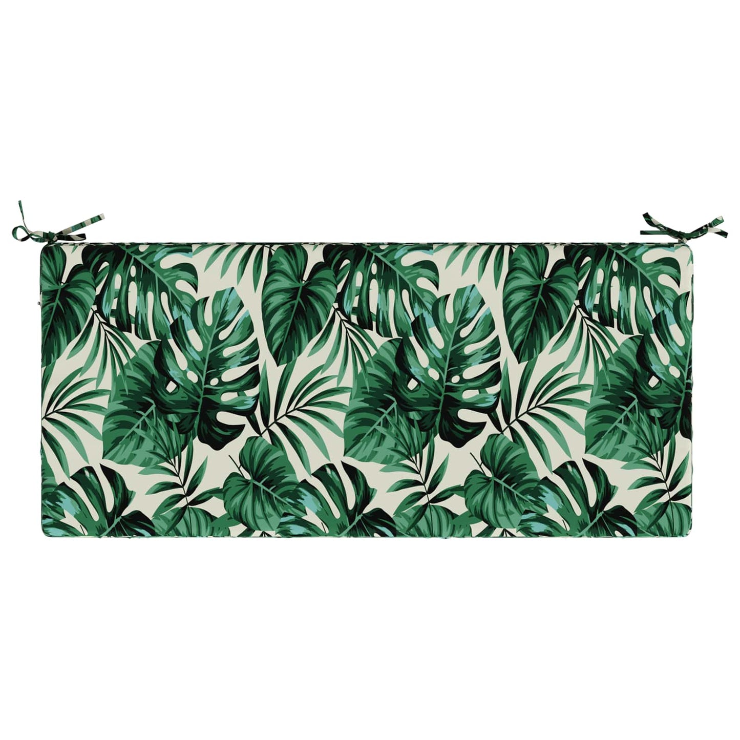 vidaXL 2-Piece Bench Cushions SOEST 2 pcs 100% Polyester Leaf Pattern