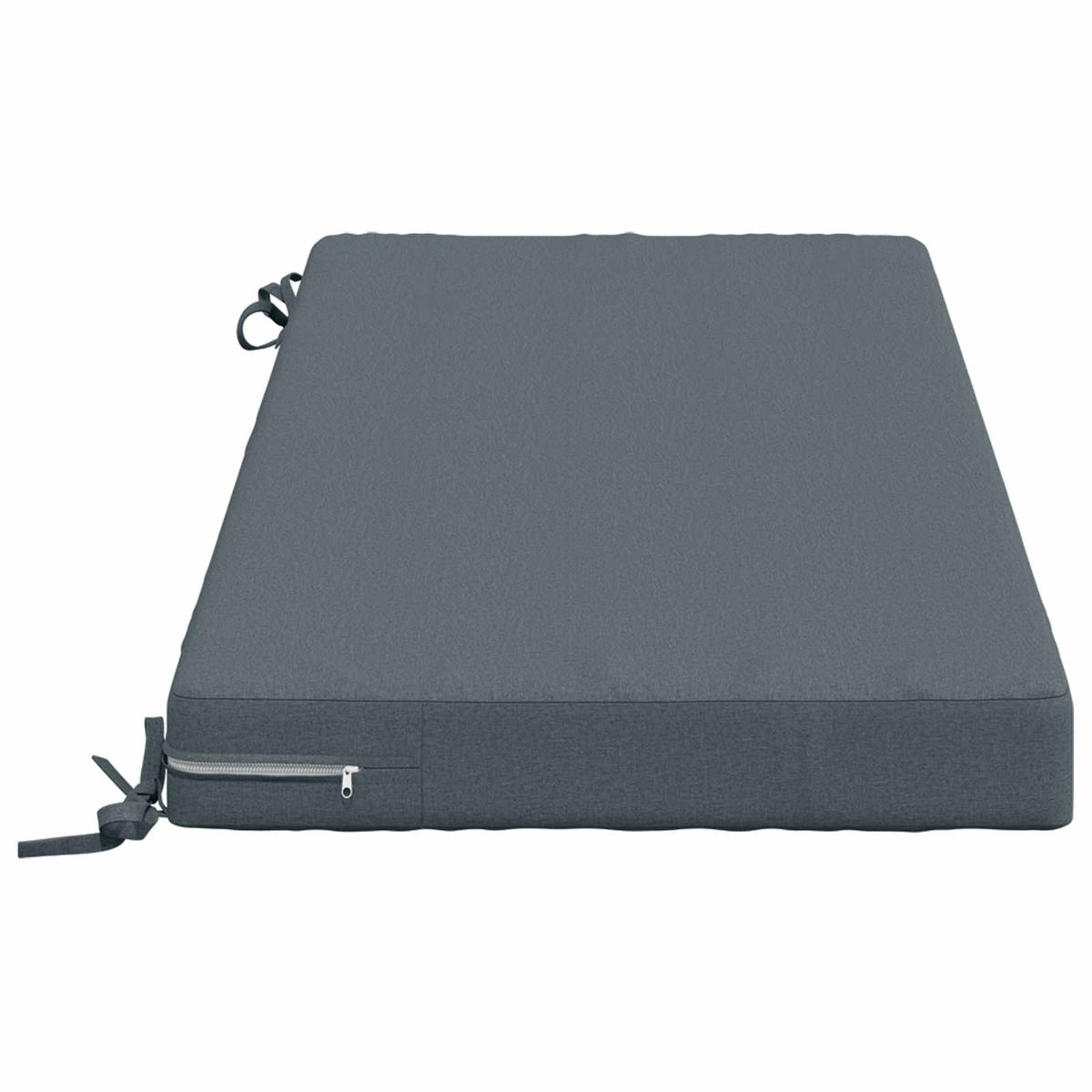 vidaXL Bench Cushion SOEST 100% Polyester Blue 120 x 50 x 8 cm