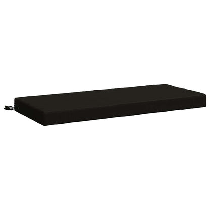 vidaXL 2-Piece Bench Cushions SOEST 2 pcs 100% Polyester Black