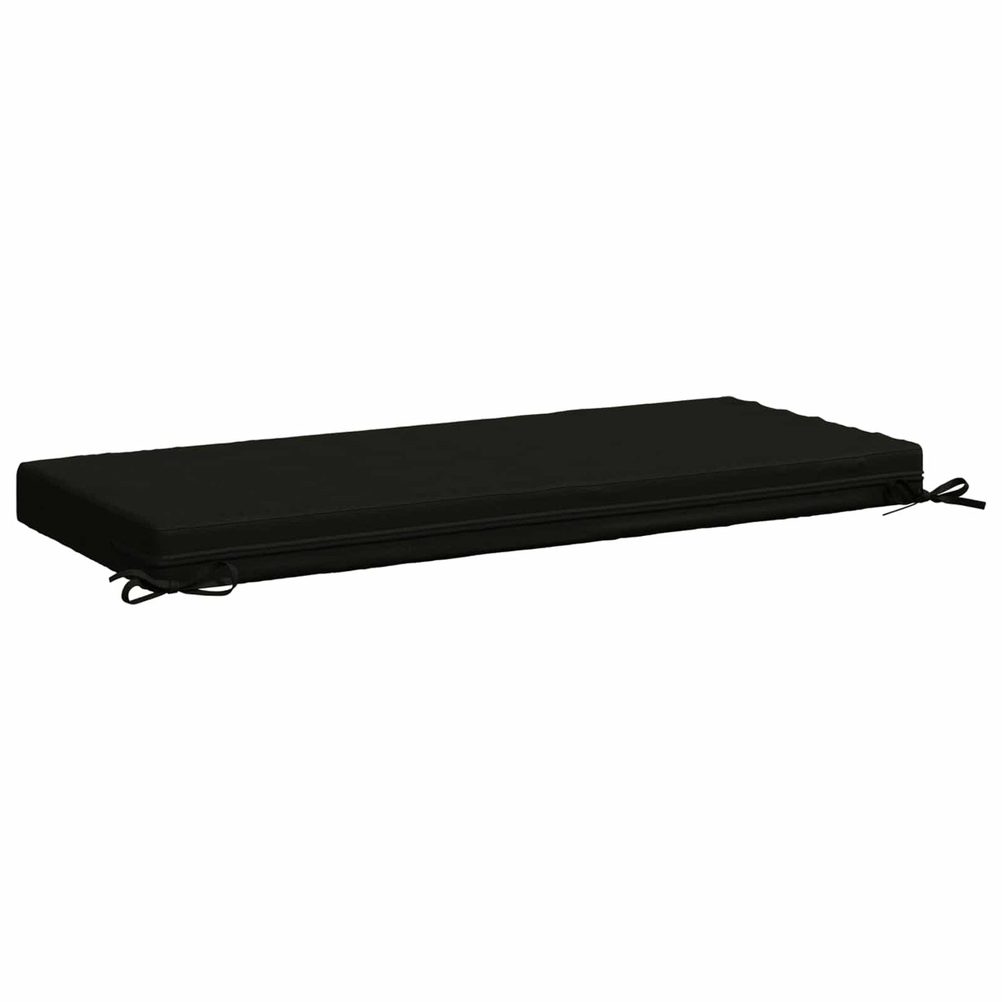 vidaXL 2-Piece Bench Cushions SOEST 2 pcs 100% Polyester Black