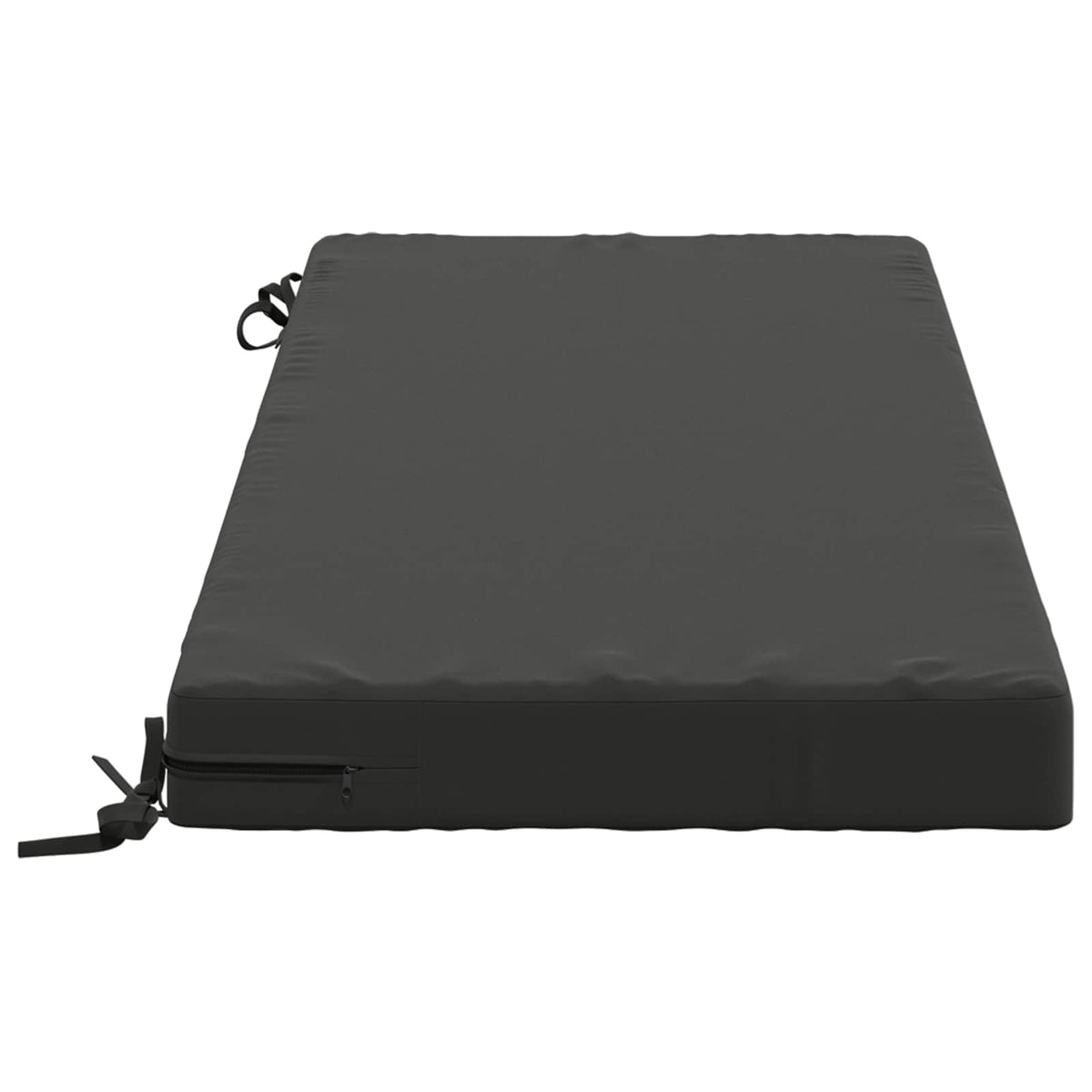 vidaXL Bench Cushion SOEST 100% Polyester Anthracite 120 x 50 x 8 cm