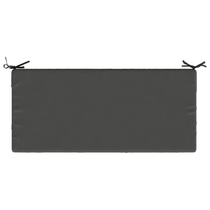 vidaXL 2-Piece Bench Cushions SOEST 2 pcs 100% Polyester Anthracite