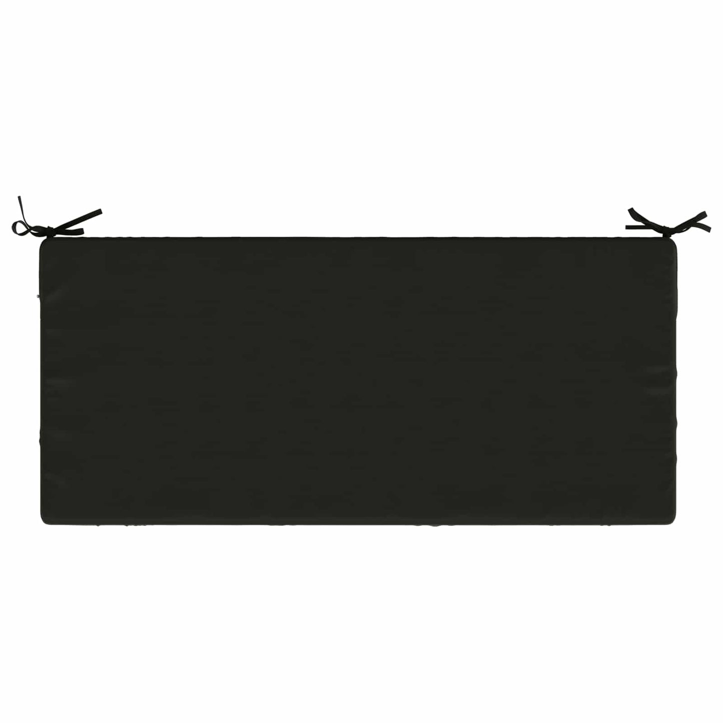 vidaXL Bench Cushion SOEST 100% Polyester Black 120 x 50 x 8 cm
