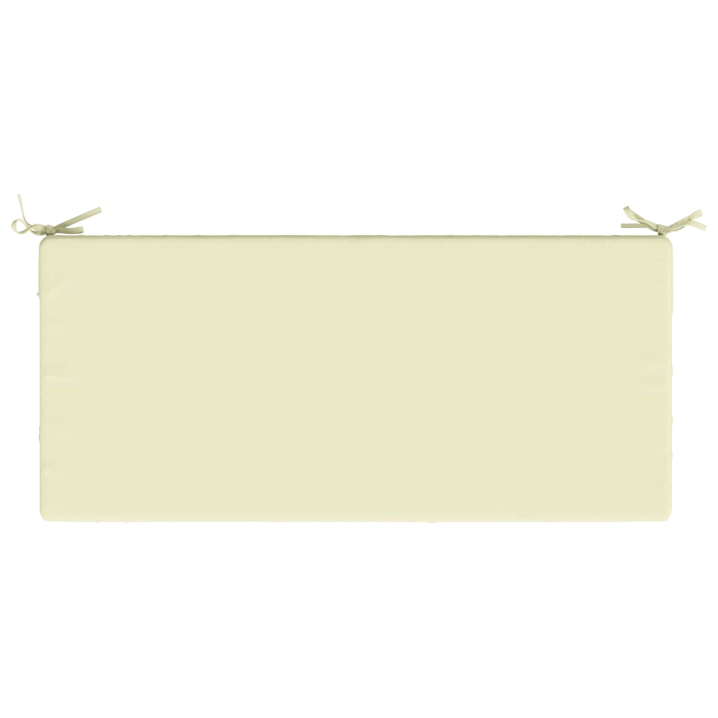 vidaXL 2-Piece Bench Cushions SOEST 2 pcs 100% Polyester Cream