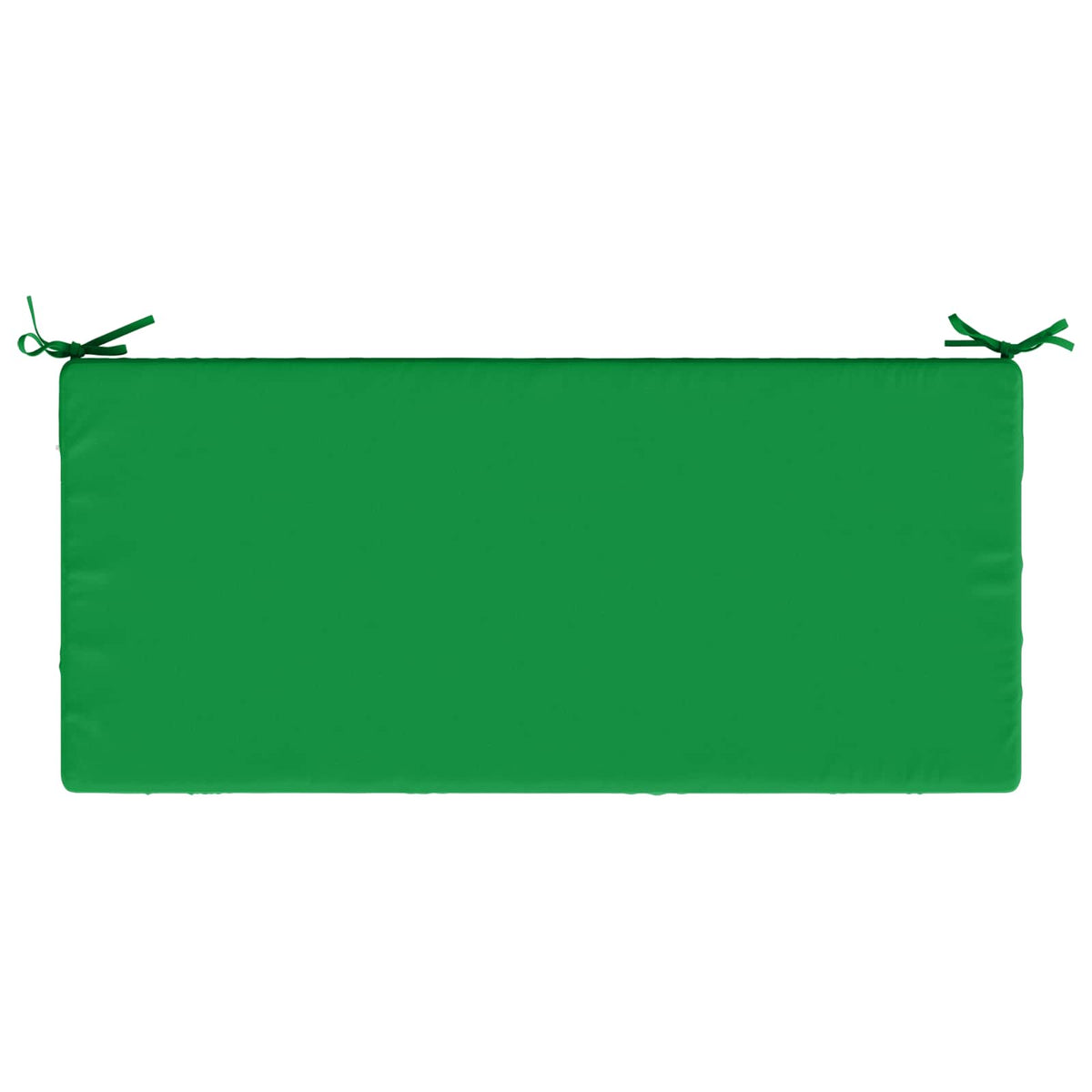 vidaXL Bench Cushion SOEST 100% Polyester Green 120 x 50 x 8 cm
