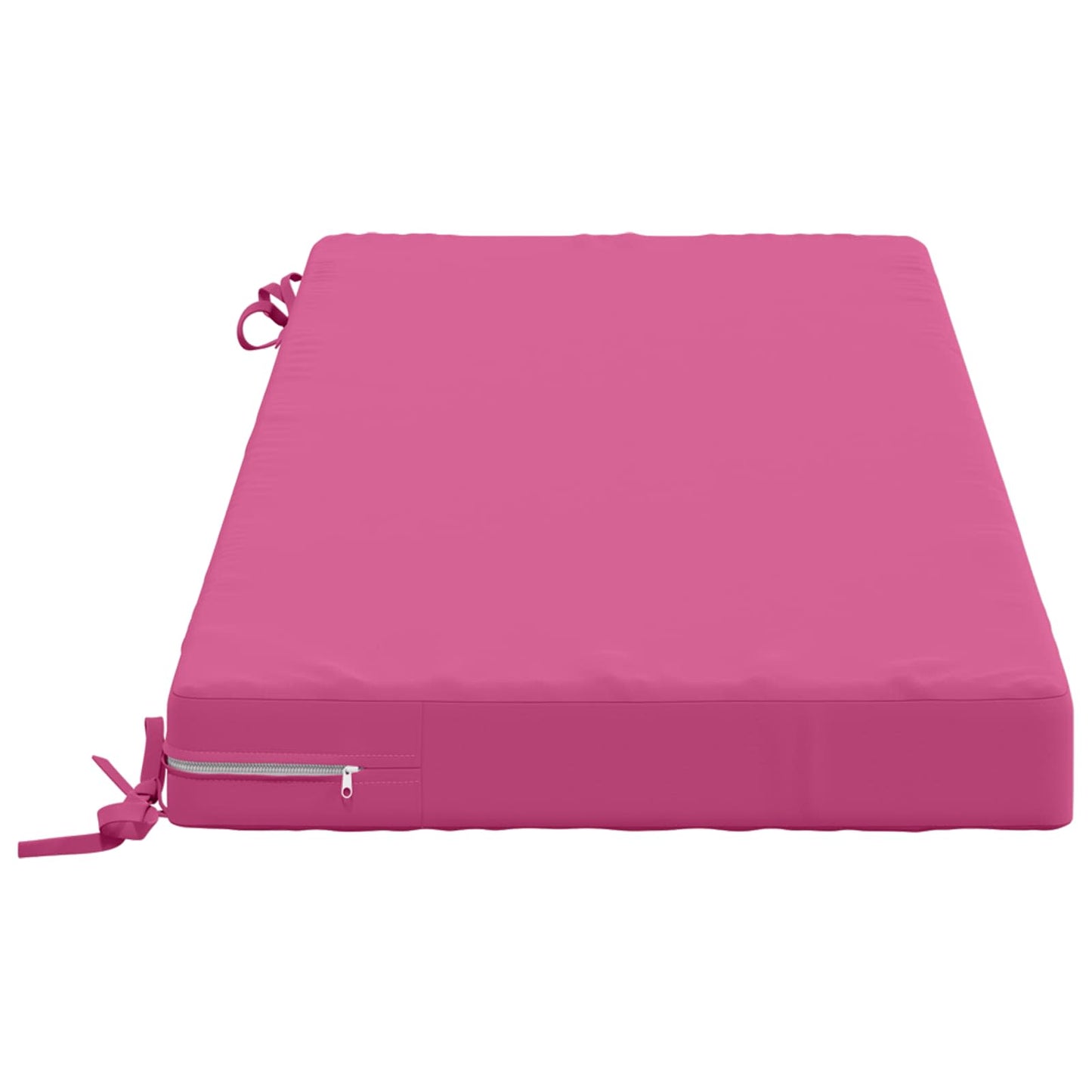 vidaXL Bench Cushion SOEST 100% Polyester Pink 120 x 50 x 8 cm