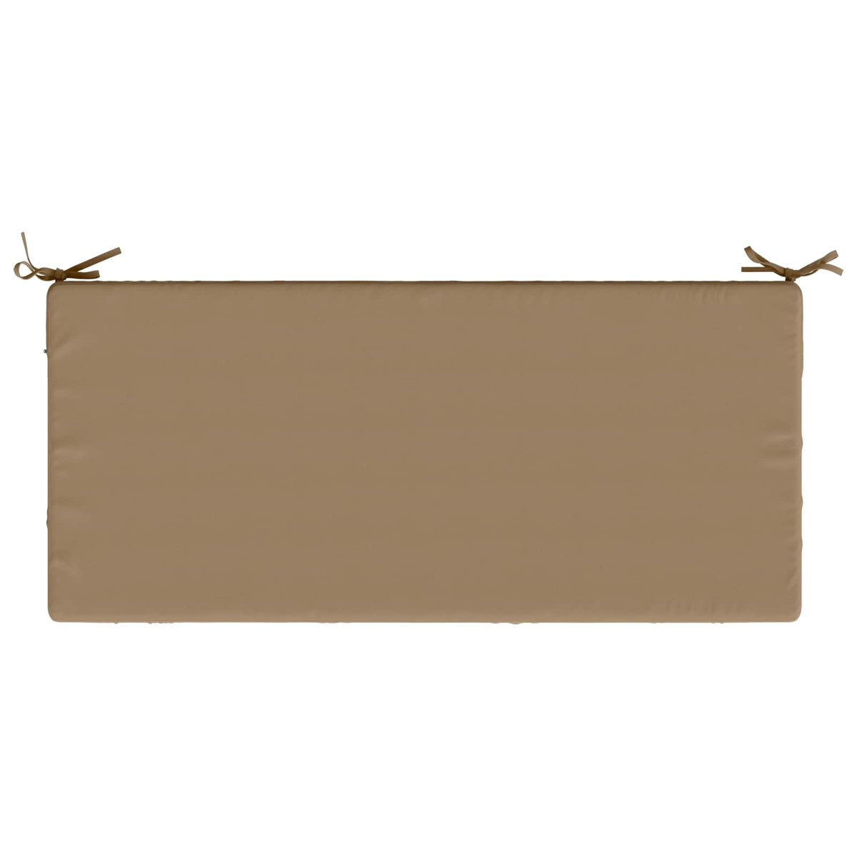 vidaXL Bench Cushion SOEST 100% Polyester Taupe 120 x 50 x 8 cm