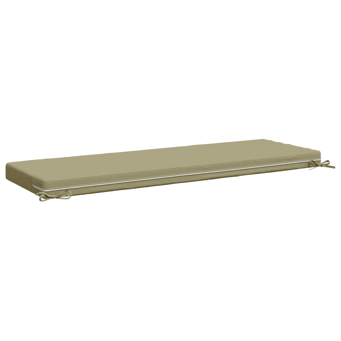 vidaXL Bench Cushion SOEST 100% Polyester Light Green 140 x 50 x 8 cm