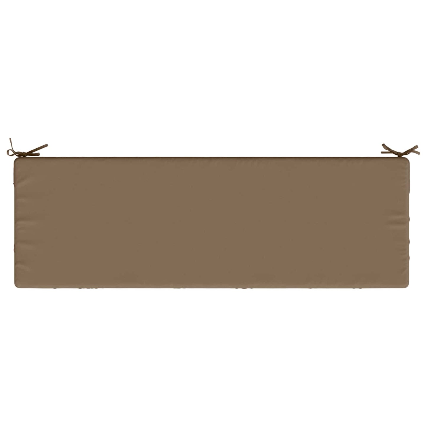 vidaXL Bench Cushion SOEST 100% Polyester Taupe 140 x 50 x 8 cm