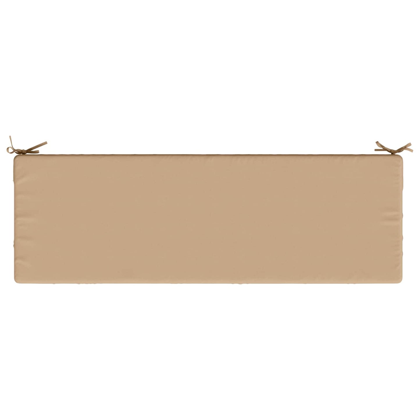 vidaXL Bench Cushion SOEST 100% Polyester Sand 140 x 50 x 8 cm