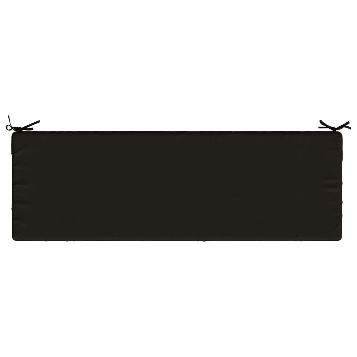vidaXL 2-Piece Bench Cushions SOEST 2 pcs 100% Polyester Black