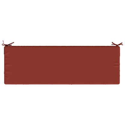 vidaXL 2-Piece Bench Cushions SOEST 2 pcs 100% Polyester Red