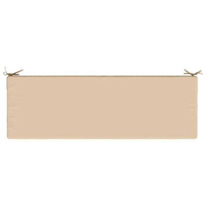 vidaXL 2-Piece Bench Cushions SOEST 2 pcs 100% Polyester Cream