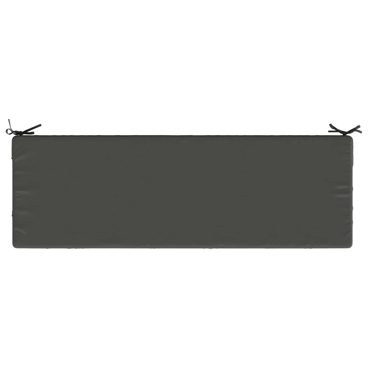 vidaXL Bench Cushion SOEST 100% Polyester Anthracite 140 x 50 x 8 cm