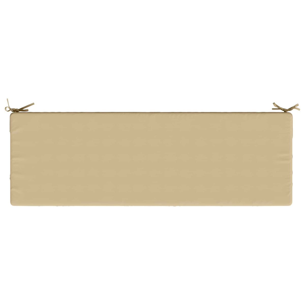 vidaXL 2-Piece Bench Cushions SOEST 2 pcs 100% Polyester Beige
