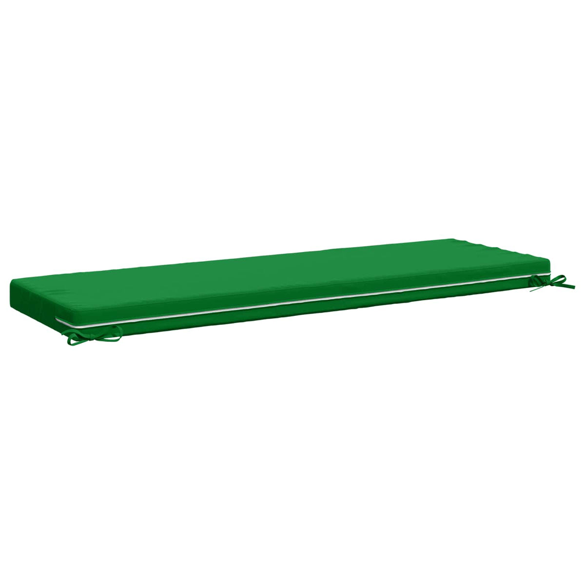 vidaXL Bench Cushion SOEST 100% Polyester Green 140 x 50 x 8 cm