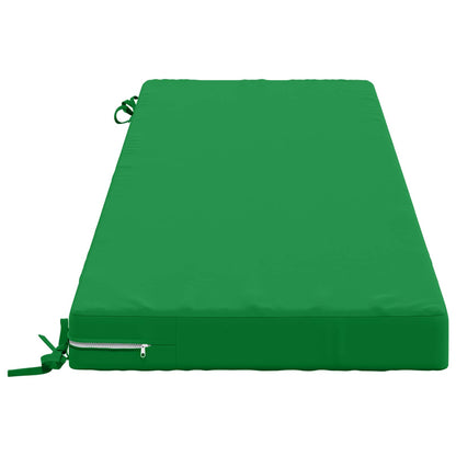 vidaXL 2-Piece Bench Cushions SOEST 2 pcs 100% Polyester Green