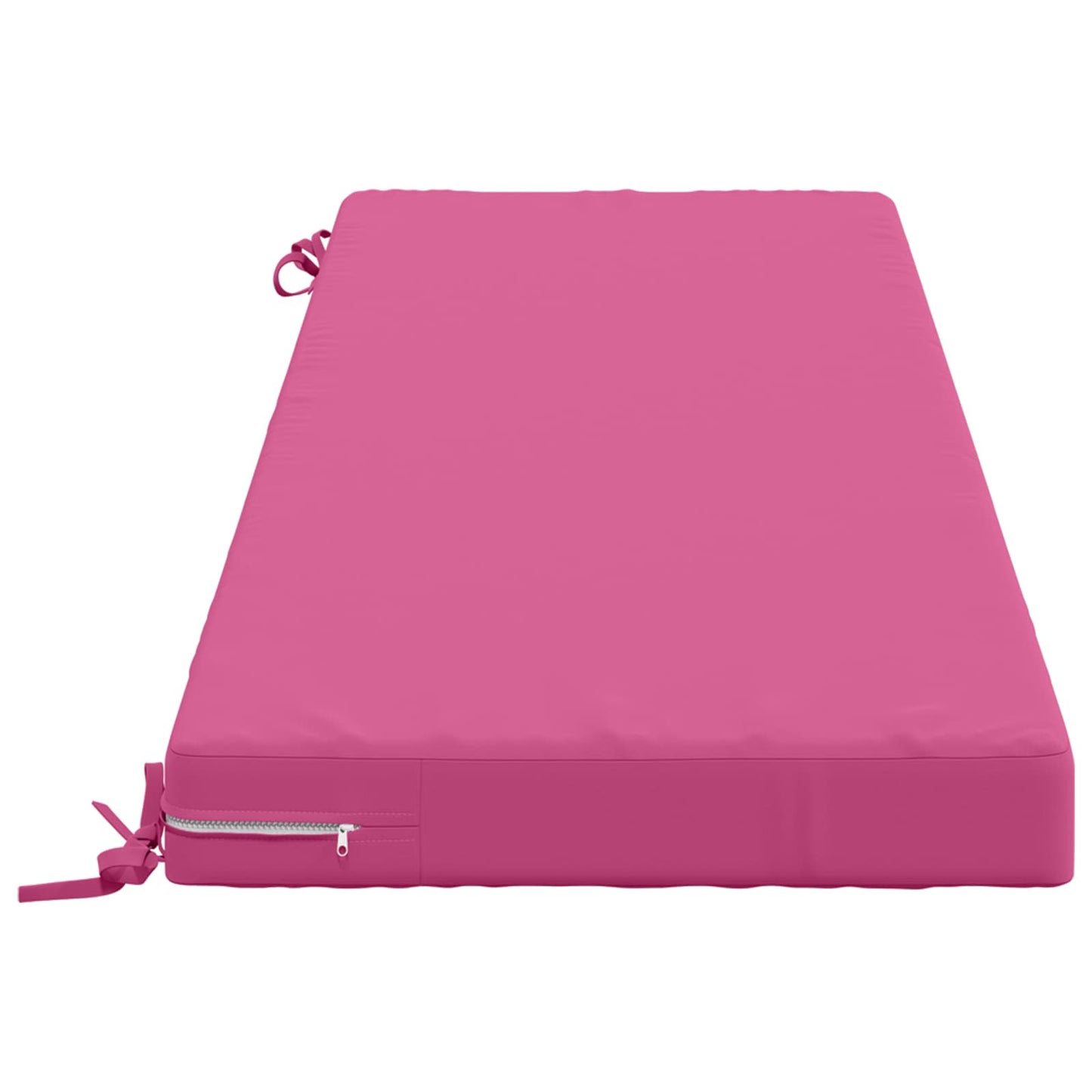 vidaXL Bench Cushion SOEST 100% Polyester Pink 140 x 50 x 8 cm
