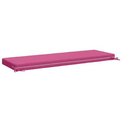 vidaXL 2-Piece Bench Cushions SOEST 2 pcs 100% Polyester Pink