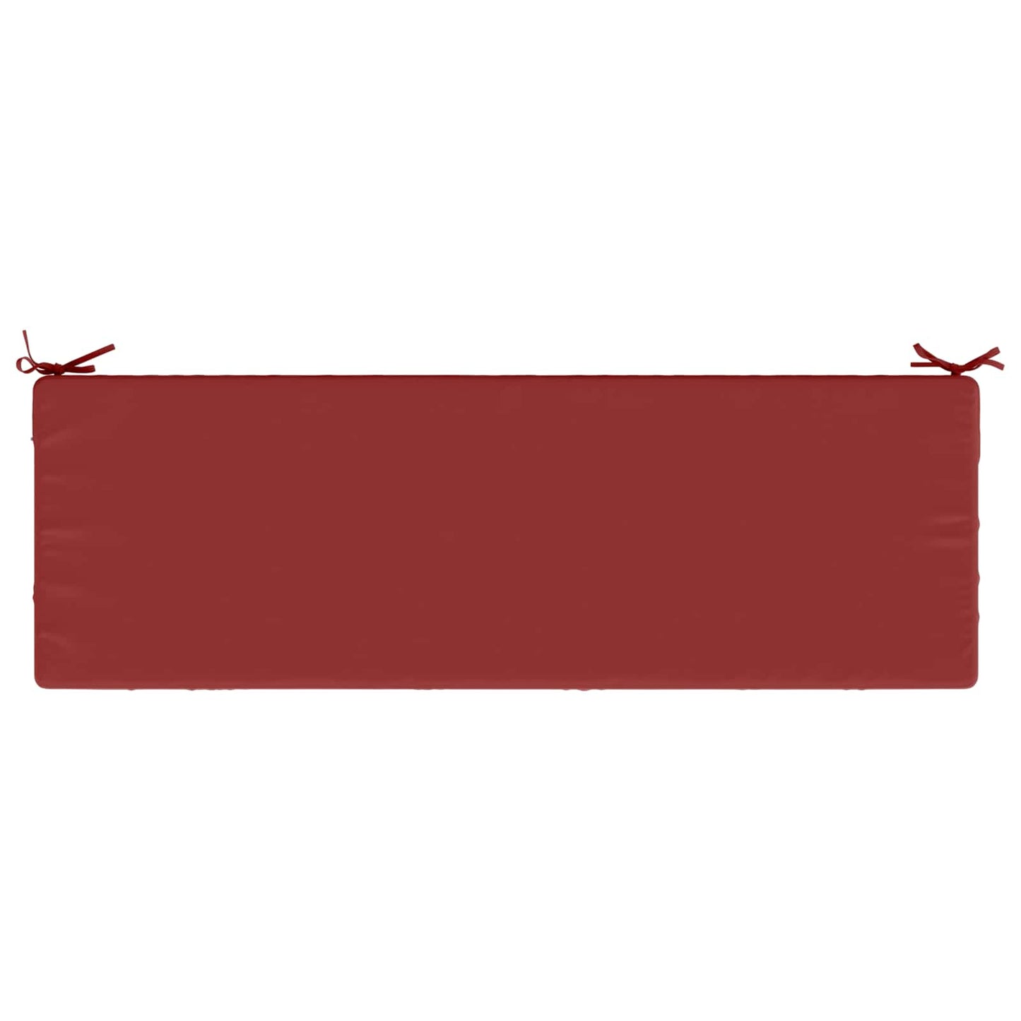 vidaXL Bench Cushion SOEST 100% Polyester Wine Red 140 x 50 x 8 cm