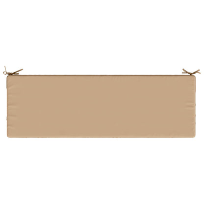 vidaXL 2-Piece Bench Cushions SOEST 2 pcs 100% Polyester Sand