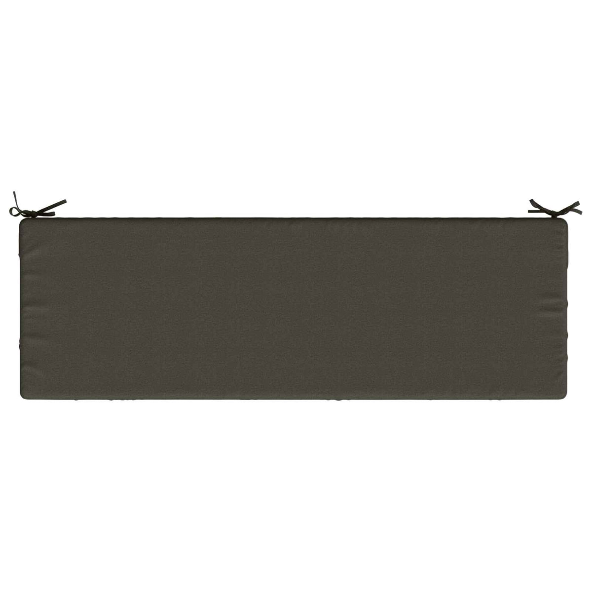 vidaXL 2-Piece Bench Cushions SOEST 2 pcs 100% Polyester Anthracite