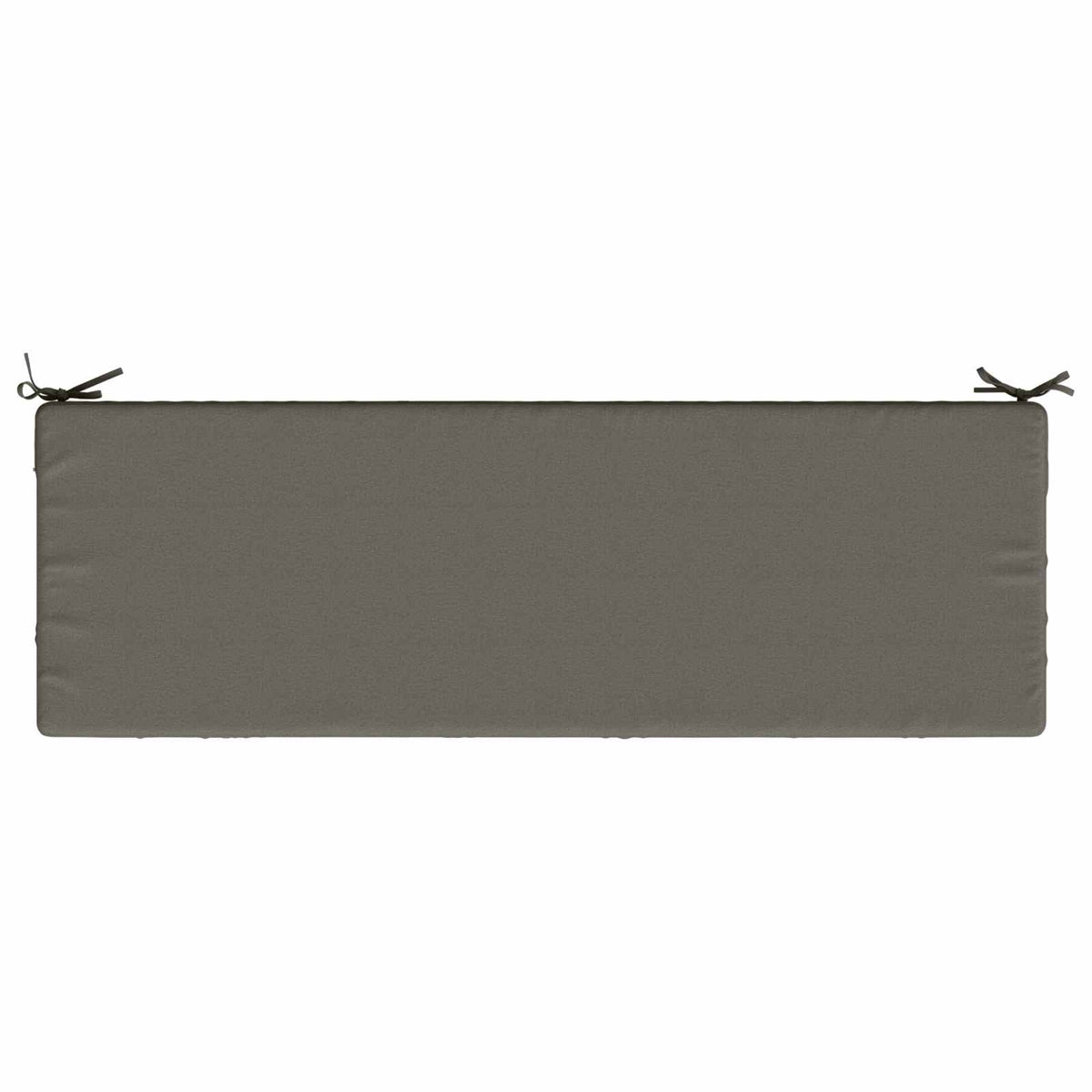 vidaXL Bench Cushion SOEST 100% Polyester Grey 150 x 50 x 8 cm