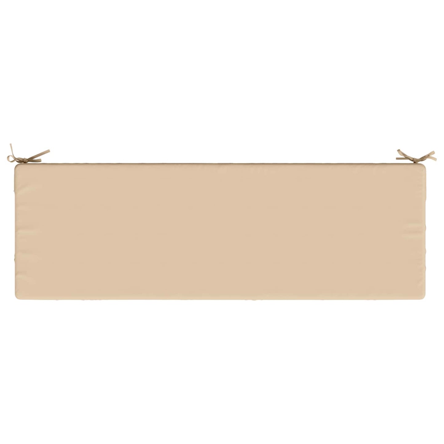 vidaXL Bench Cushion SOEST 100% Polyester Cream 150 x 50 x 8 cm