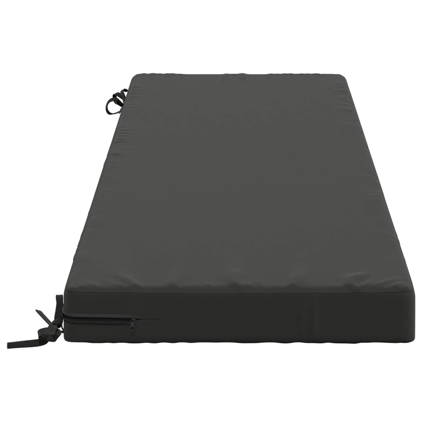 vidaXL Bench Cushion SOEST 100% Polyester Anthracite 150 x 50 x 8 cm
