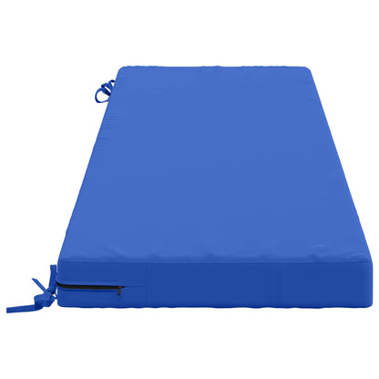 vidaXL 2-Piece Bench Cushions SOEST 2 pcs 100% Polyester Royal Blue