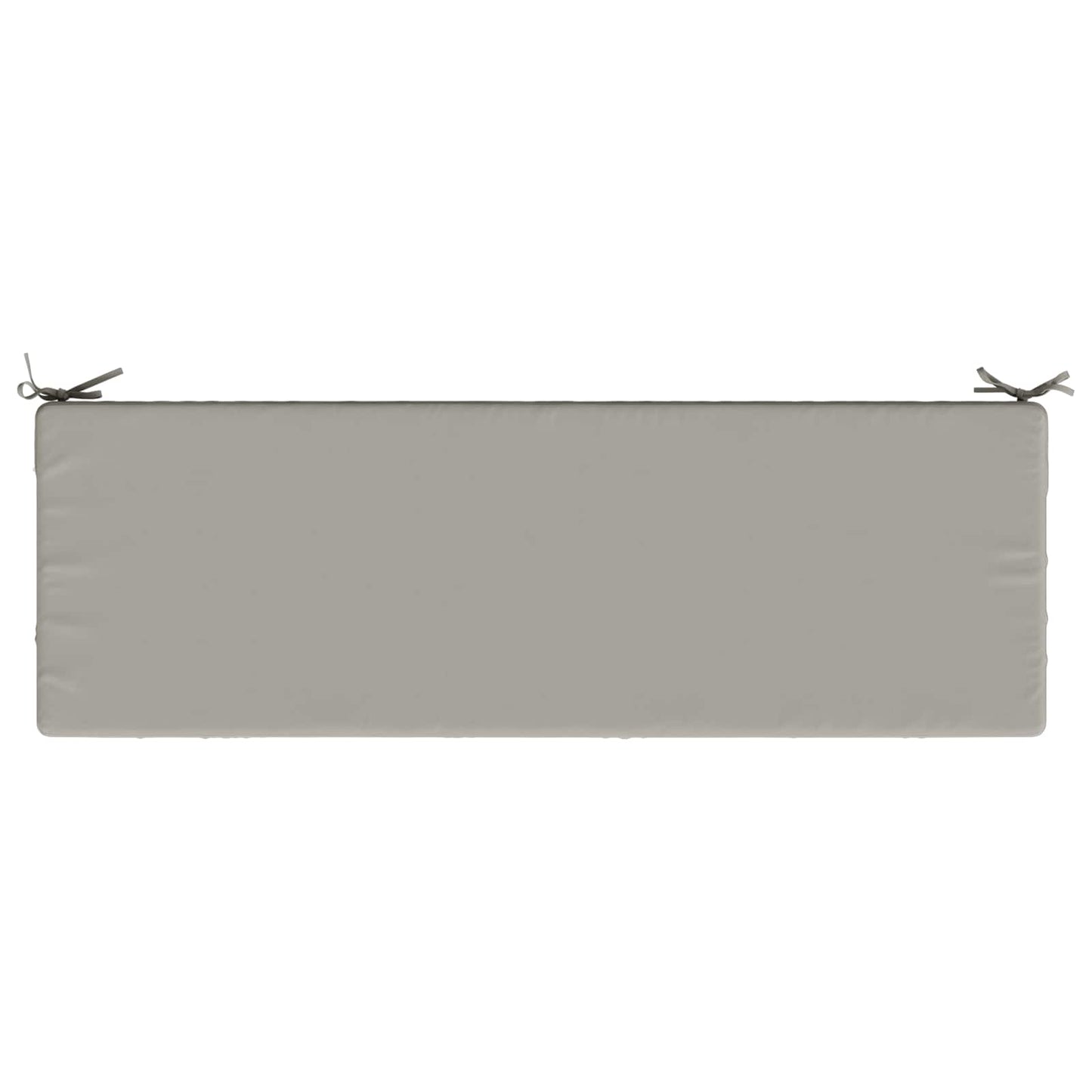 vidaXL 2-Piece Bench Cushions SOEST 2 pcs 100% Polyester Grey