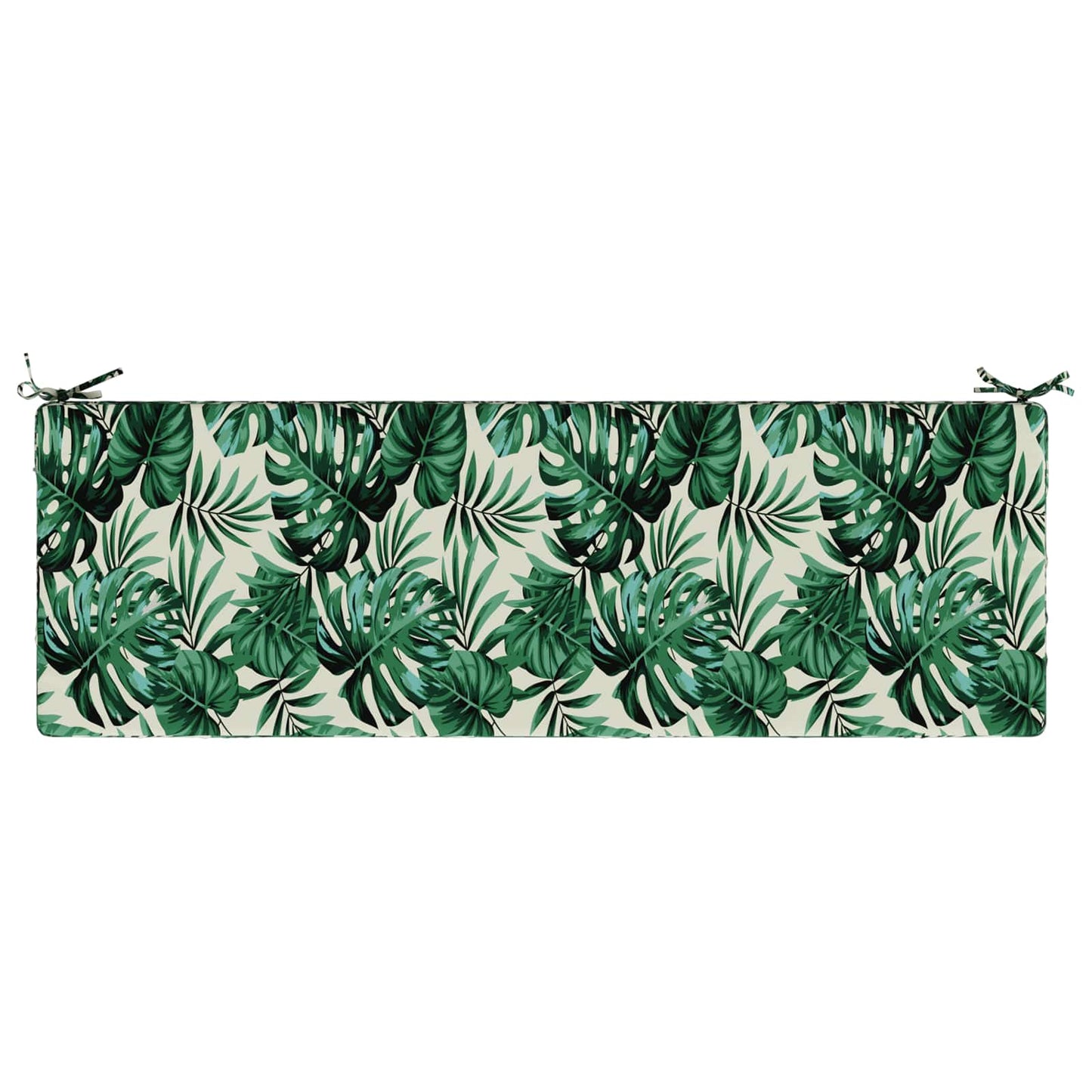 vidaXL 2-Piece Bench Cushions SOEST 2 pcs 100% Polyester Leaf Pattern