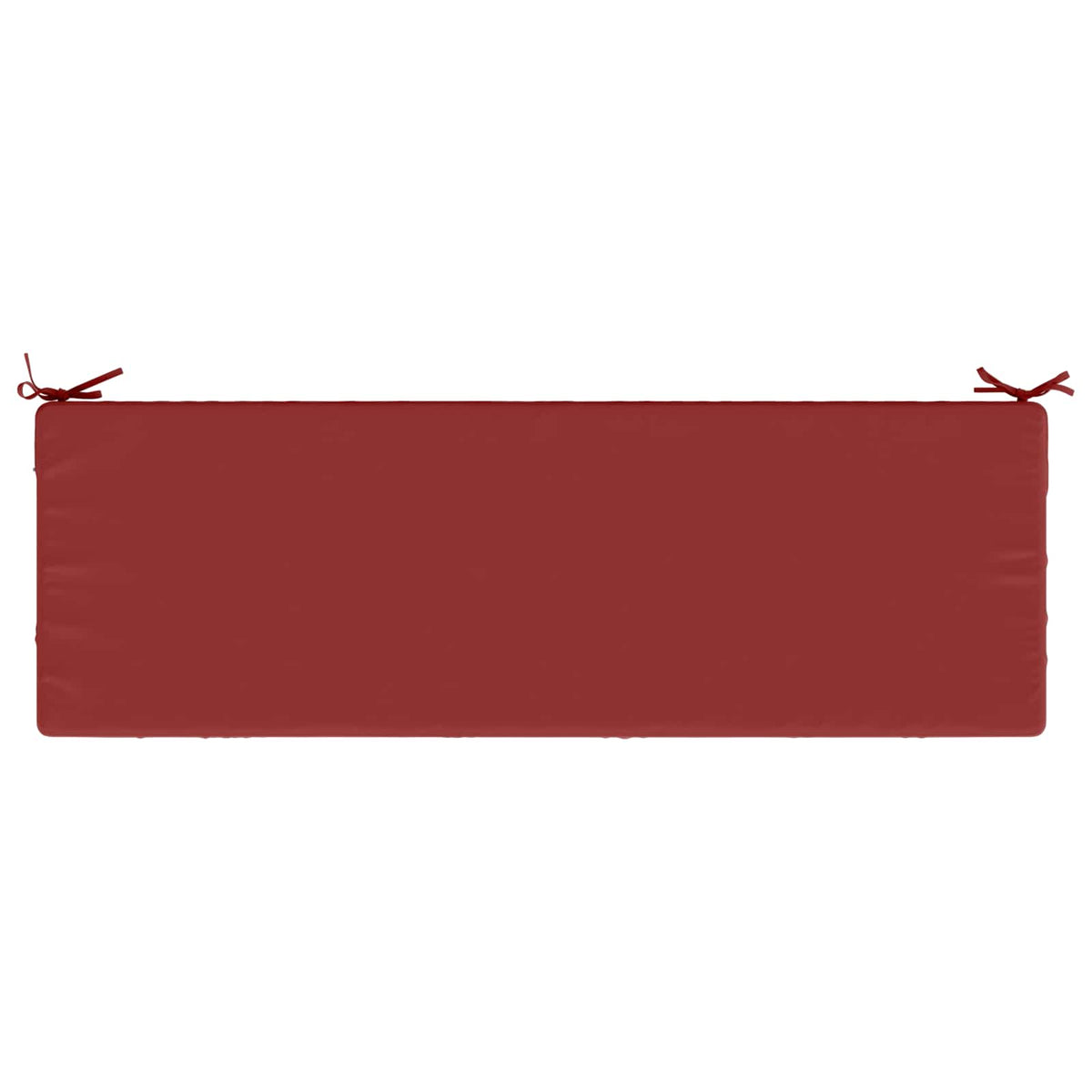 vidaXL 2-Piece Bench Cushions SOEST 2 pcs 100% Polyester Wine Red