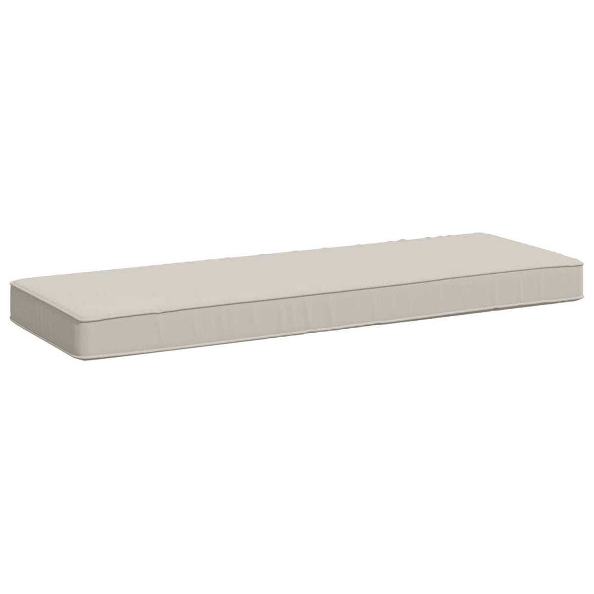 vidaXL 2-Piece Bench Cushions VUGHT 2 pcs 100% Polyester White