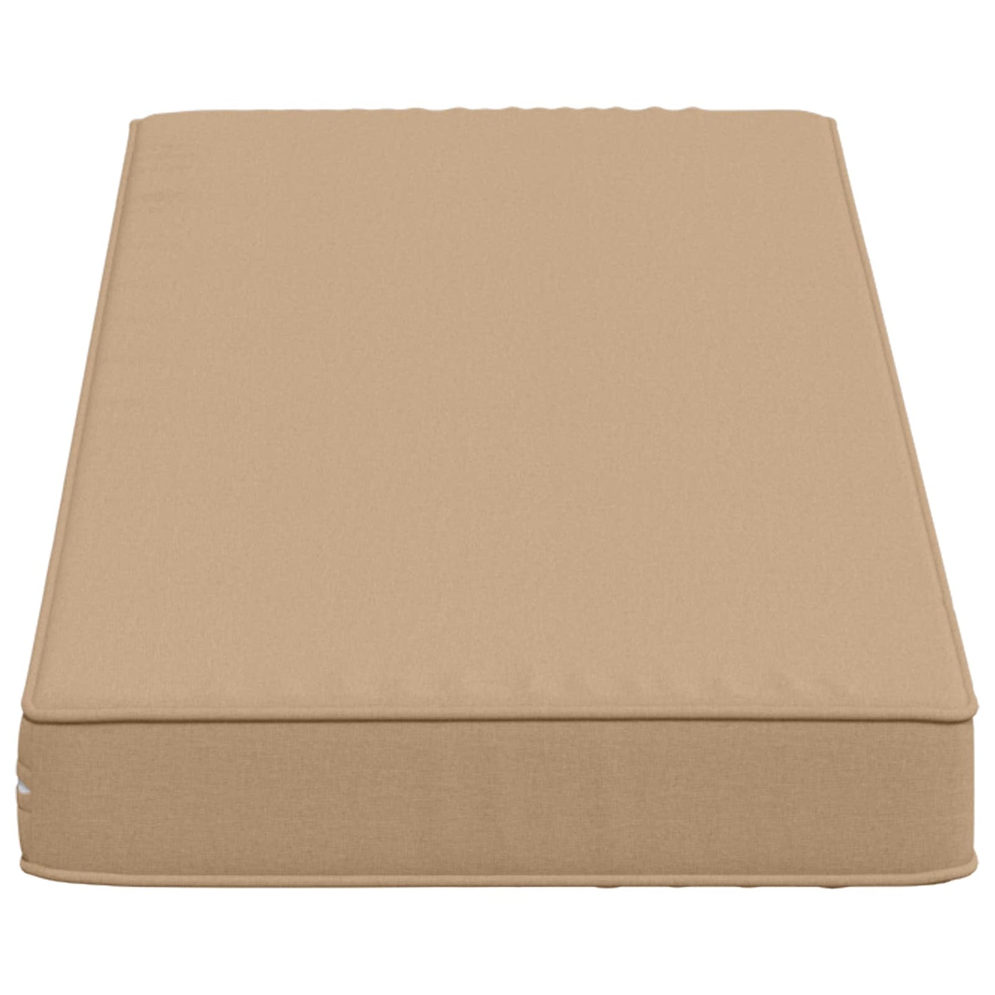 vidaXL 1-Piece Bench Cushion VUGHT 100% Polyester Sand 60 x 30 x 5 cm