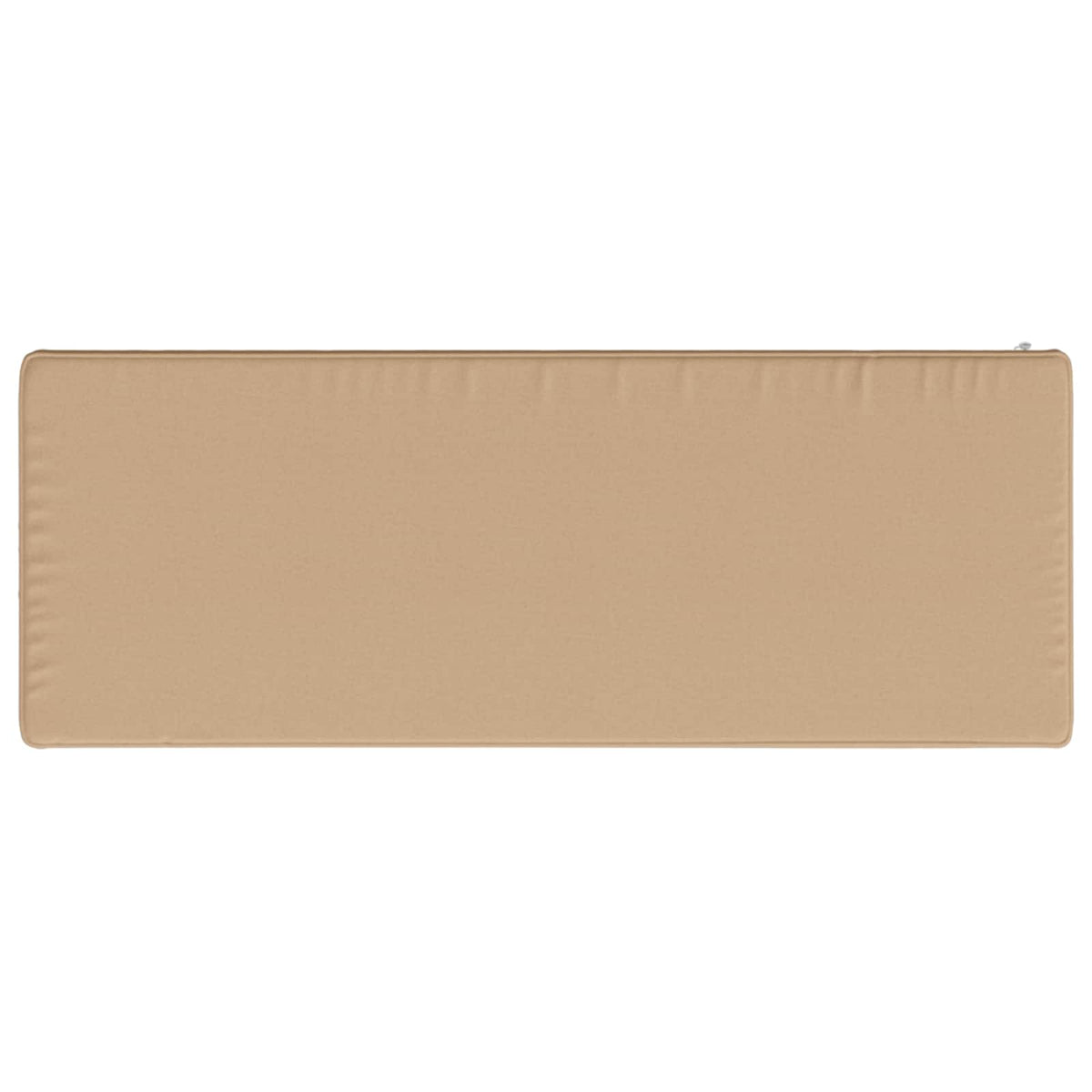 vidaXL 1-Piece Bench Cushion VUGHT 100% Polyester Sand 60 x 30 x 5 cm