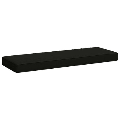 vidaXL 2-Piece Bench Cushions VUGHT 2 pcs 100% Polyester Black