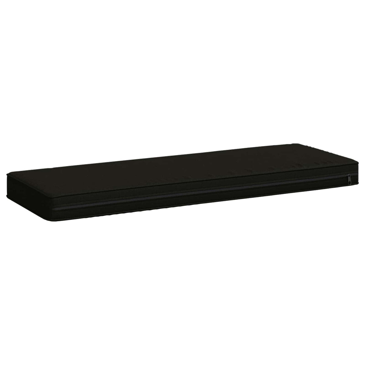 vidaXL 2-Piece Bench Cushions VUGHT 2 pcs 100% Polyester Black